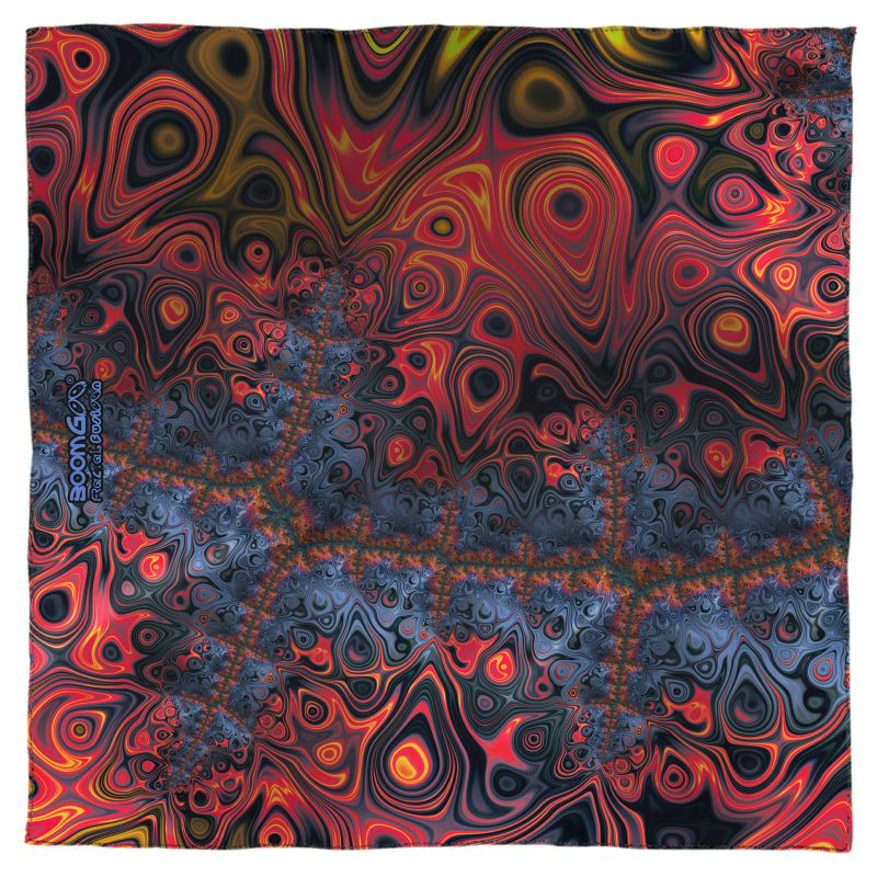 BoomGoo® Scarf (silk) F595 "The Scream" 1