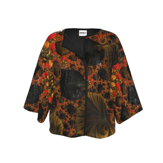 BoomGoo® Kimono (femme) blazer F939 "Sultan Sunset" 1