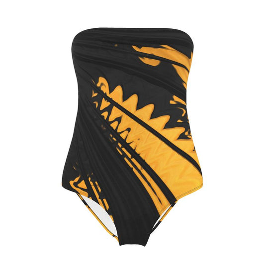 BoomGoo® Swimwear Ladies Strapless F852 "Safari" 1