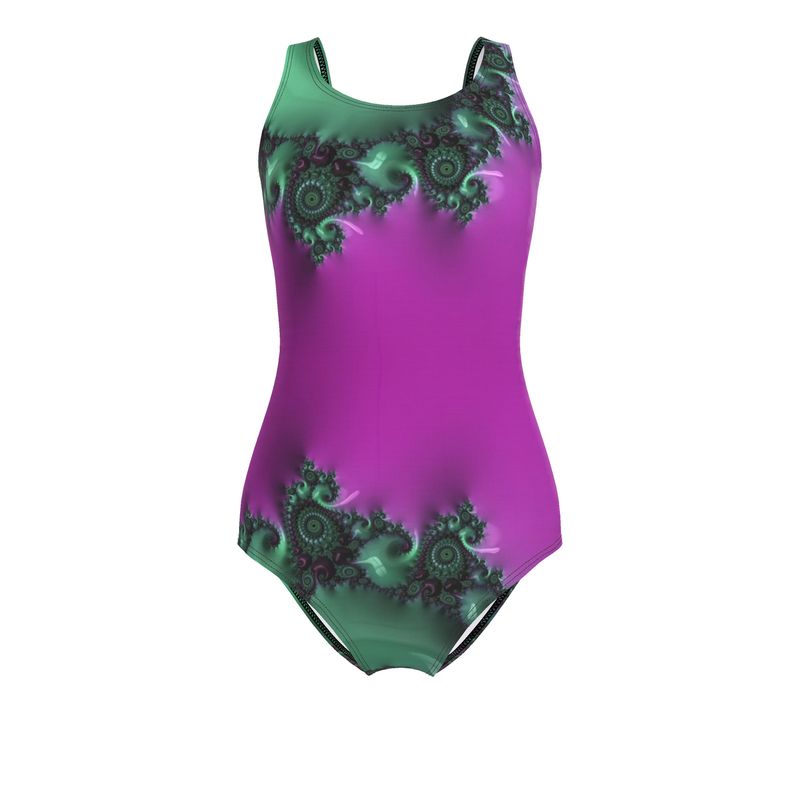 BoomGoo® Swimwear Ladies 1-Piece F041 "Purple Rain" 3