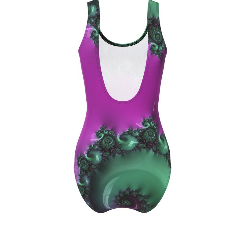 BoomGoo® Swimwear Ladies 1-Piece F041 "Purple Rain" 3