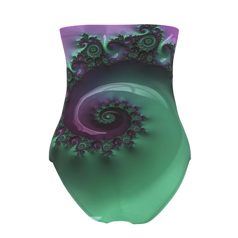 BoomGoo® Swimwear Ladies Strapless F041 "Purple Rain" 1 II