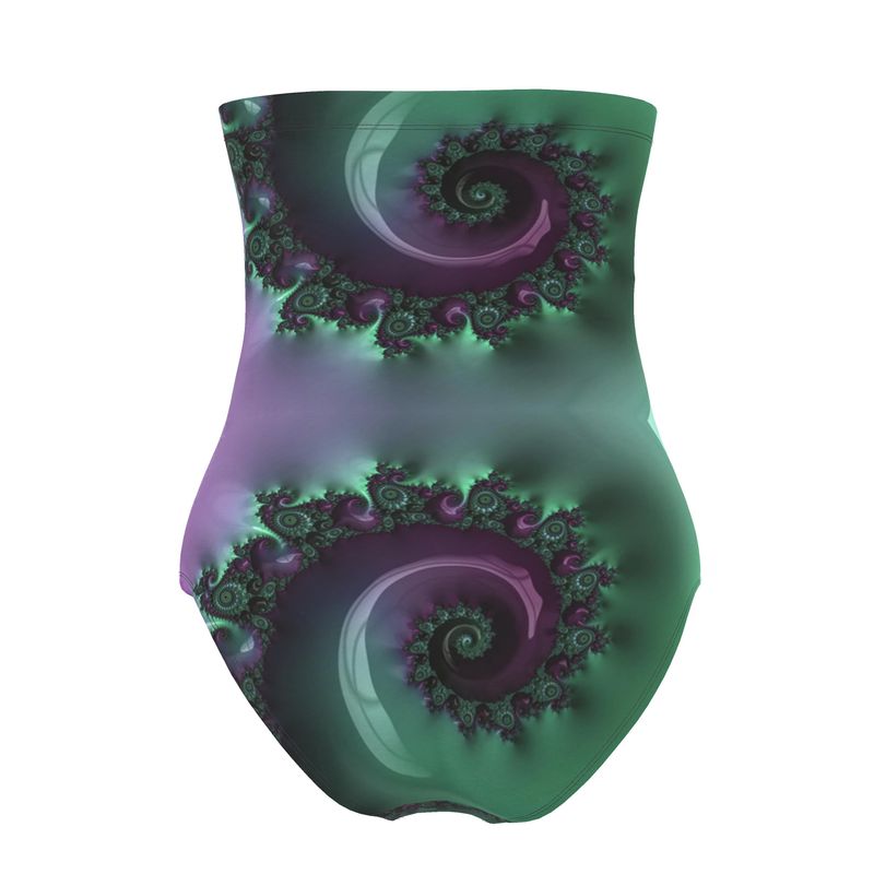 BoomGoo® Swimwear Ladies Strapless F041 "Purple Rain" 3