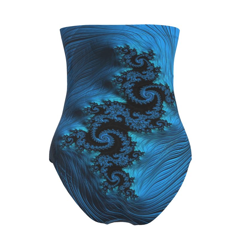 BoomGoo® Swimwear Ladies Strapless F404 "Blue Dragon" 1 III